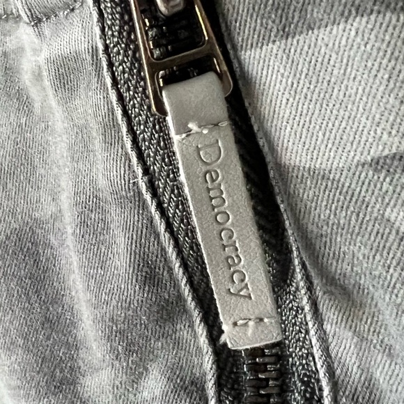 Democracy Ab Technology Olive Camo Pants Zipper Size 8 - Picture 6 of 14